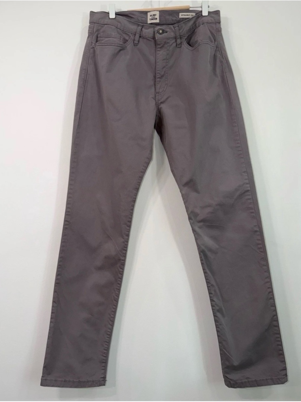 Flint and Tinder Straight Fit Pants 33x34 Men’s Stretch Casual Chinos
